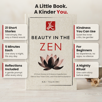 What's inside Beauty in the Zen - 21 short stories, 5 minutes each